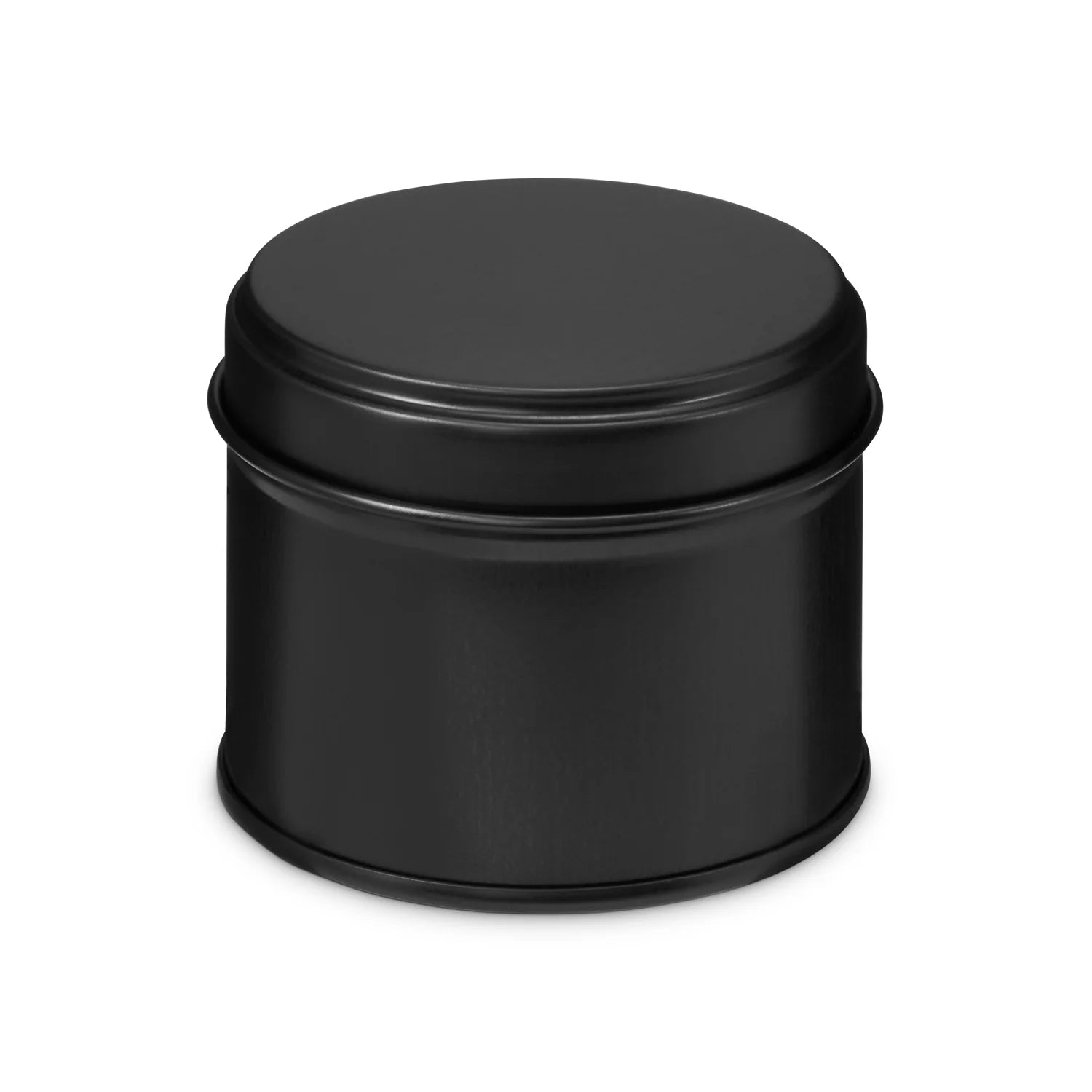10cl Candle Tin Black Craftastik