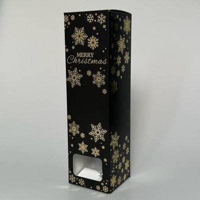 Black Diffuser Box With Snowflakes (Aperture)