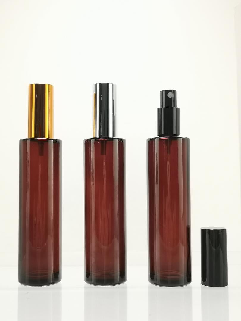 100ml AMBER Glass Room Spray Bottle Craftastik 100ml-amber-glass-room-spray-bottle-craftastik