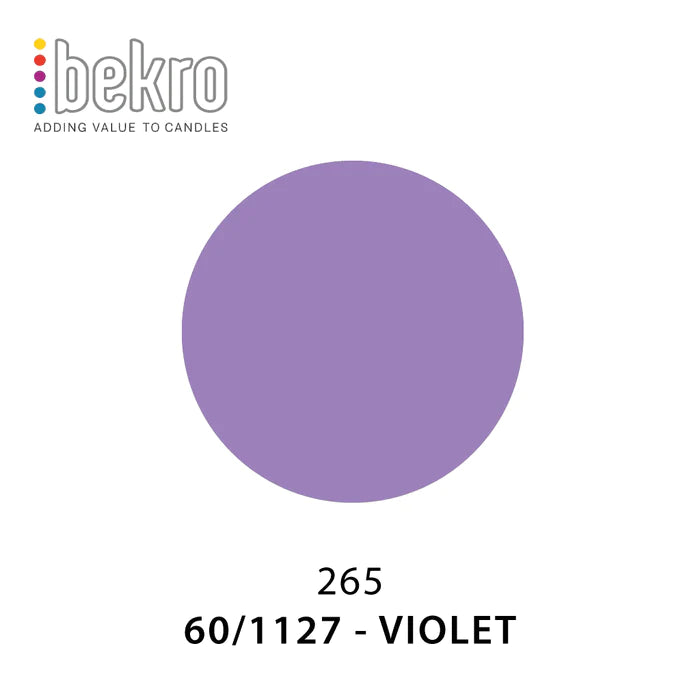 Bekro Dye - 60/1127 - Violet Candle Dye