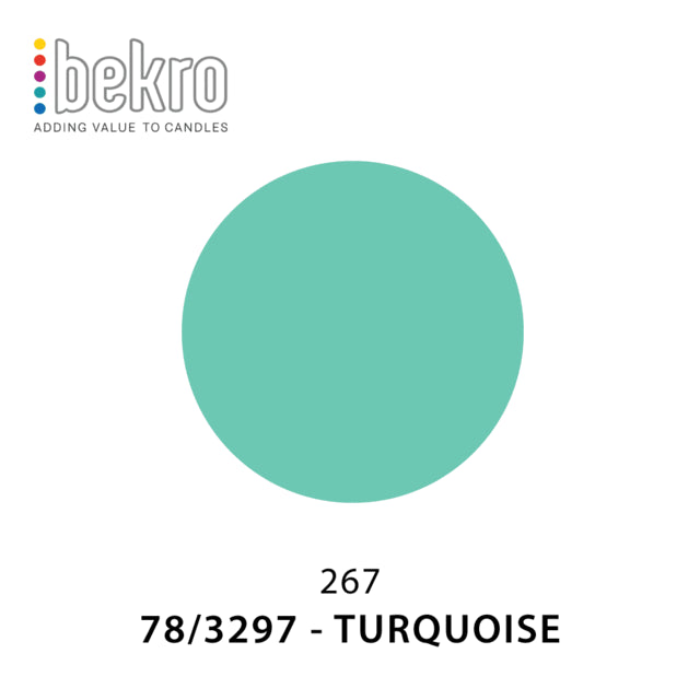 Bekro Dye - 78-3297 - Turquoise Candle Dye