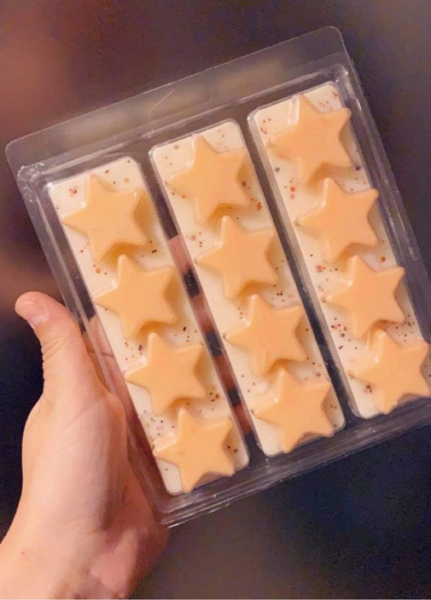 3 x 4 cell Star Clamshell for Wax Melts