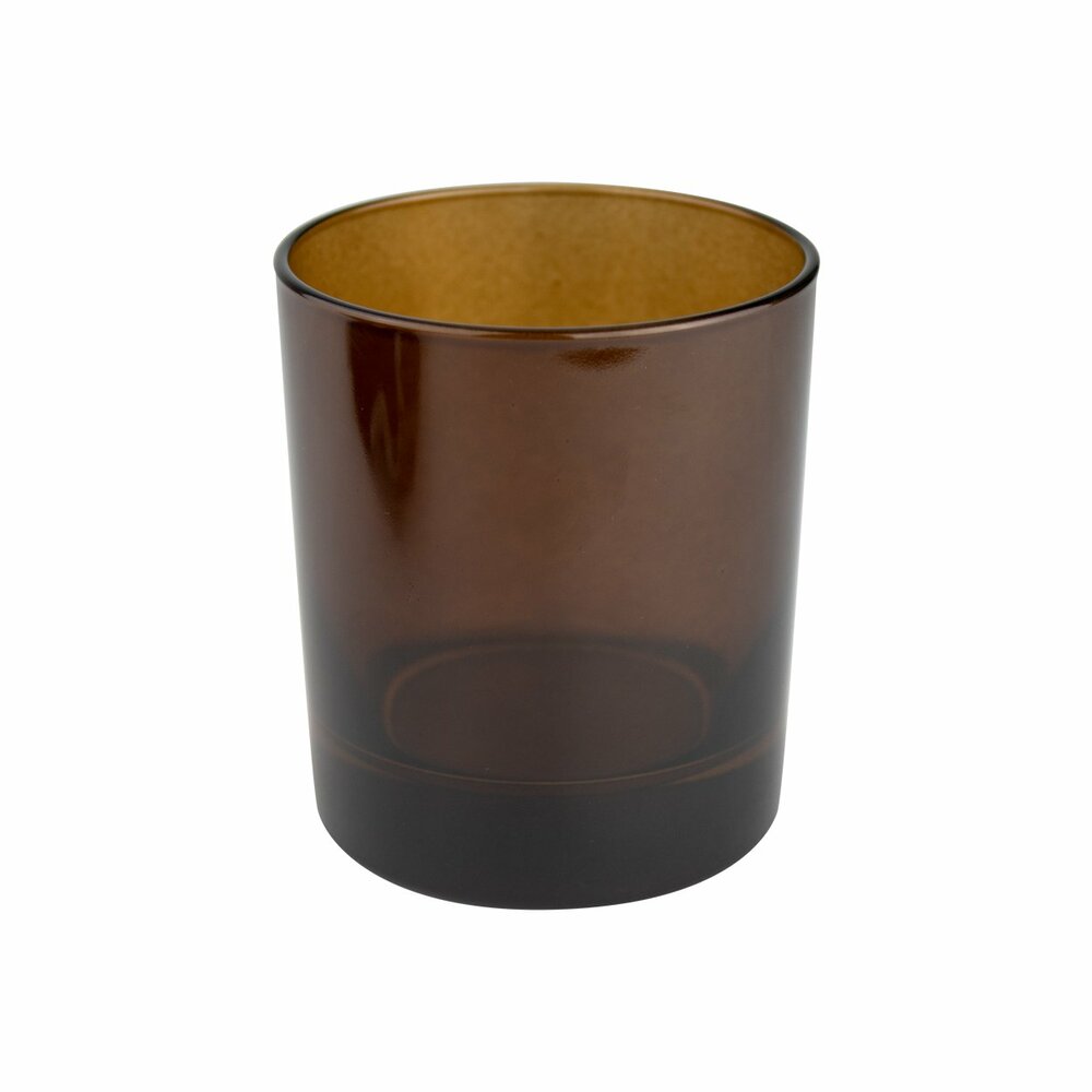 30cl LUCY Glass - Externally Amber Transparent Gloss