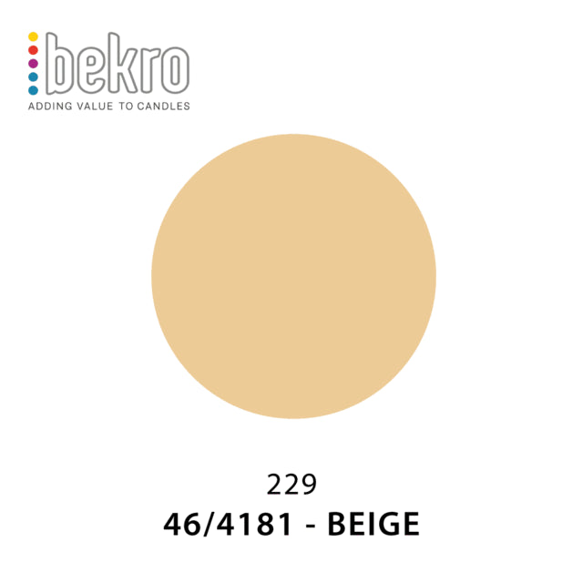 Bekro Dye - 46-4181 - Beige Candle Dye