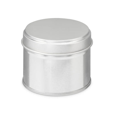 10cl Candle Tin - Silver
