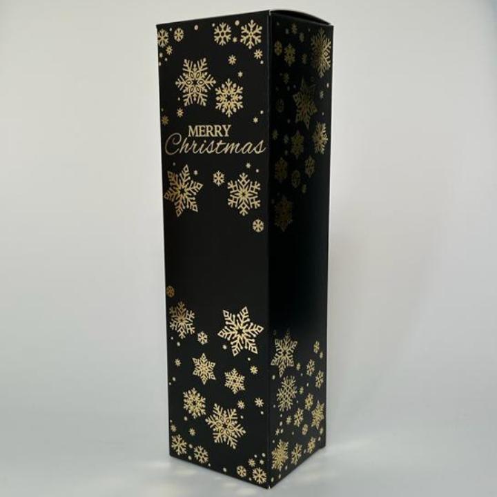 Black Diffuser Box With Snowflakes