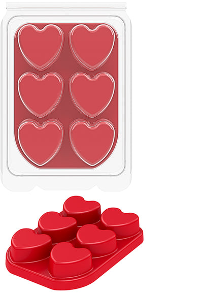 Heart Clamshell for Wax Melts