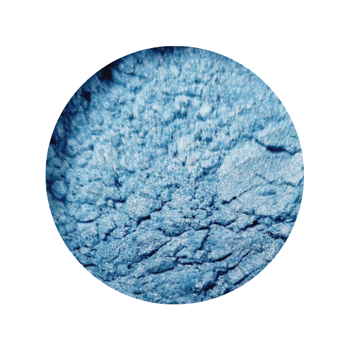 Misty Blue Mica Powder