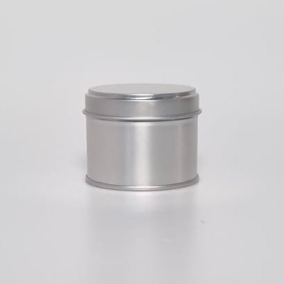 10cl Candle Tin - Silver