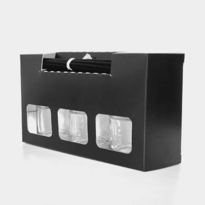 Black Diffuser Box for 3 x 50ml Diffuser Bottles