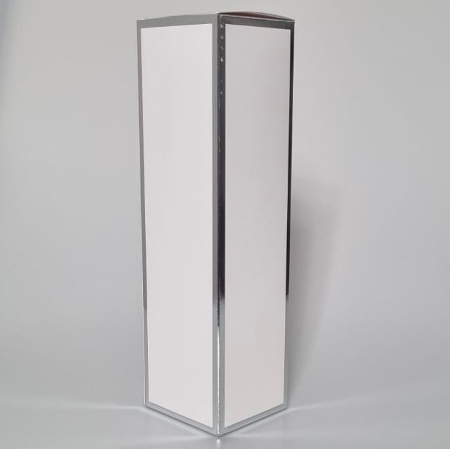 White Diffuser Box With A Silver Edge