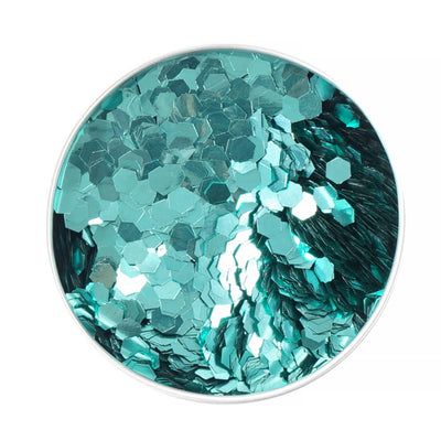 Turquoise Biodegradable Cosmetic Glitter