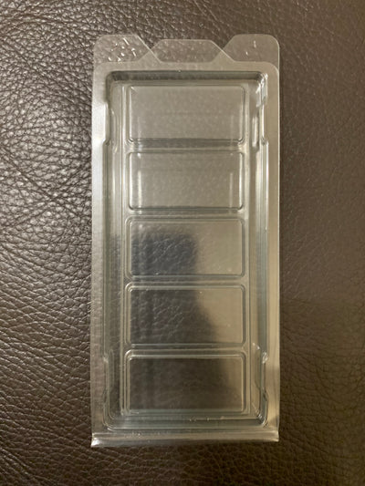 5 Section Snap Bar Style Clamshell