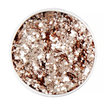 Rose Gold Biodegradable Cosmetic Glitter