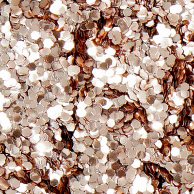 Rose Gold Biodegradable Cosmetic Glitter