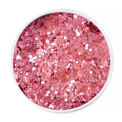 Rose Pink Biodegradable Cosmetic Glitter