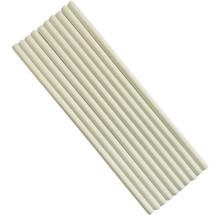 Thick White Fibre Reeds 6mm x 175mm