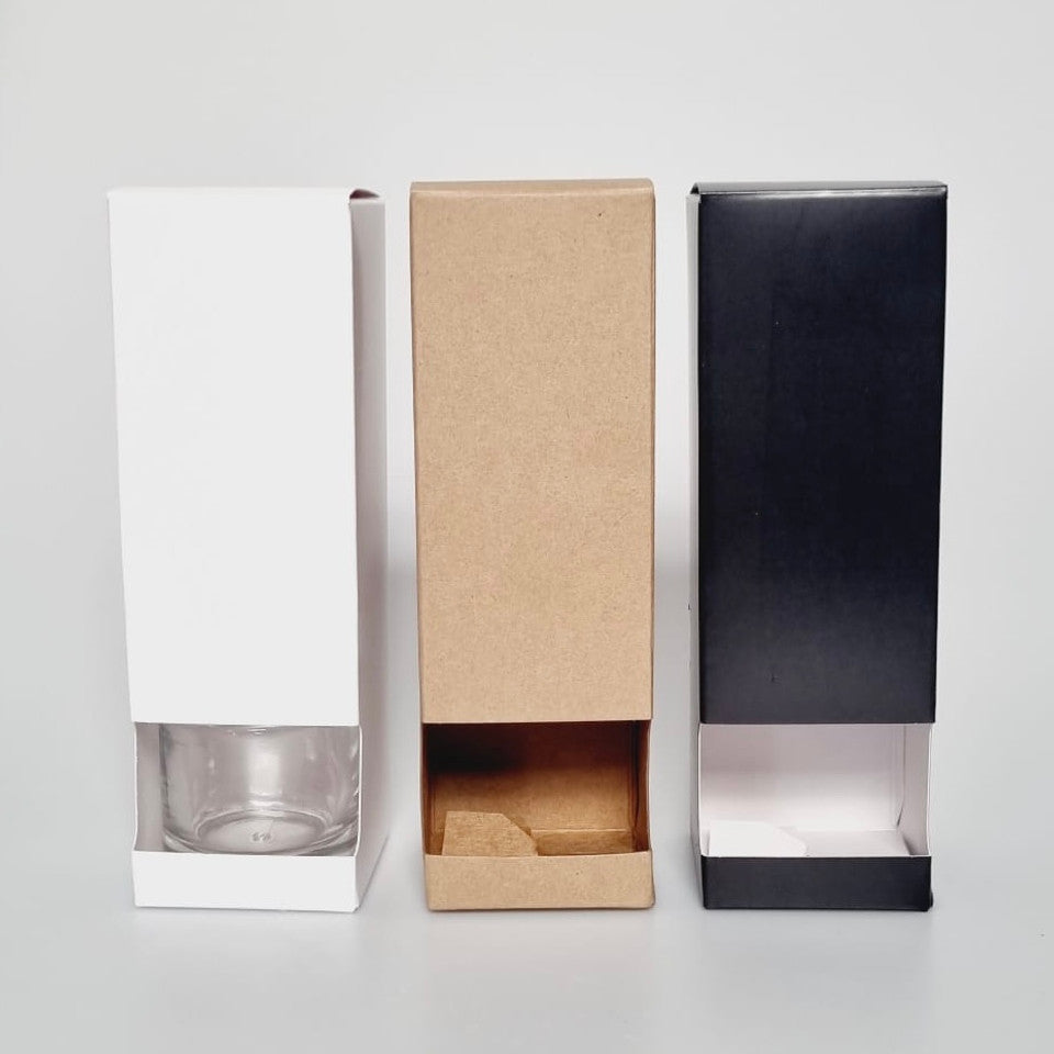 Large Diffuser Box Black Rectangular Diffuser Box for 50ml Diffuser Bottle – Craftastik