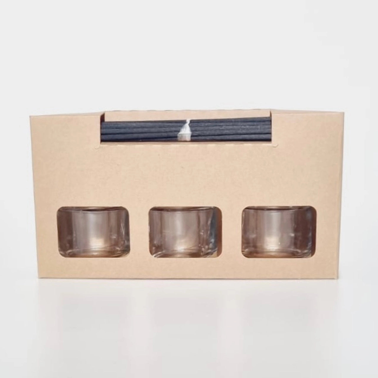 Kraft Diffuser Box for 3 x 50ml Diffuser Bottles