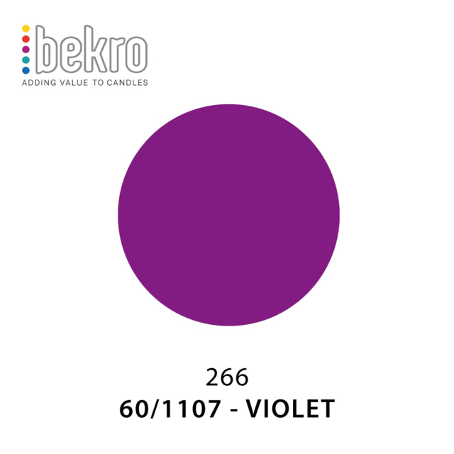 Bekro Dye - 60-1107 - Violet Candle Dye