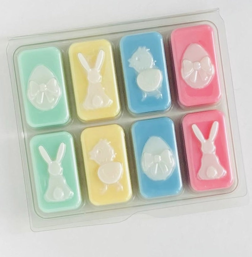 8 cavity EASTER HB Style Wax Melt Clamshell