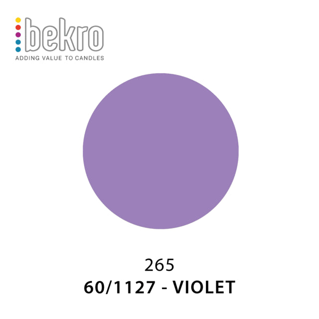 Bekro Dye - 60-1127 - Violet Candle Dye