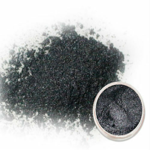 Silver Black  Mica Powder