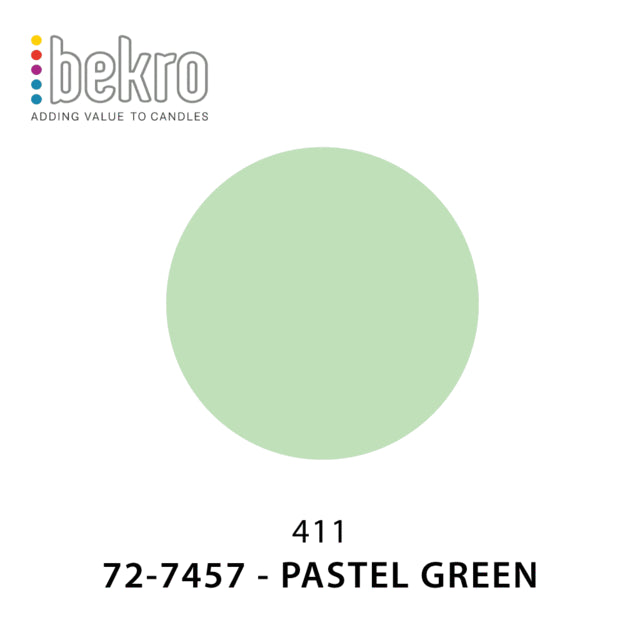 Bekro Dye - 72-7457 - Pastel Green Candle Dye