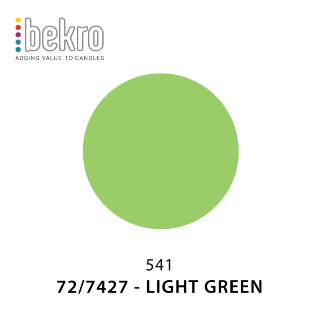 Bekro Dye - 72-7427 - Light Green Candle Dye