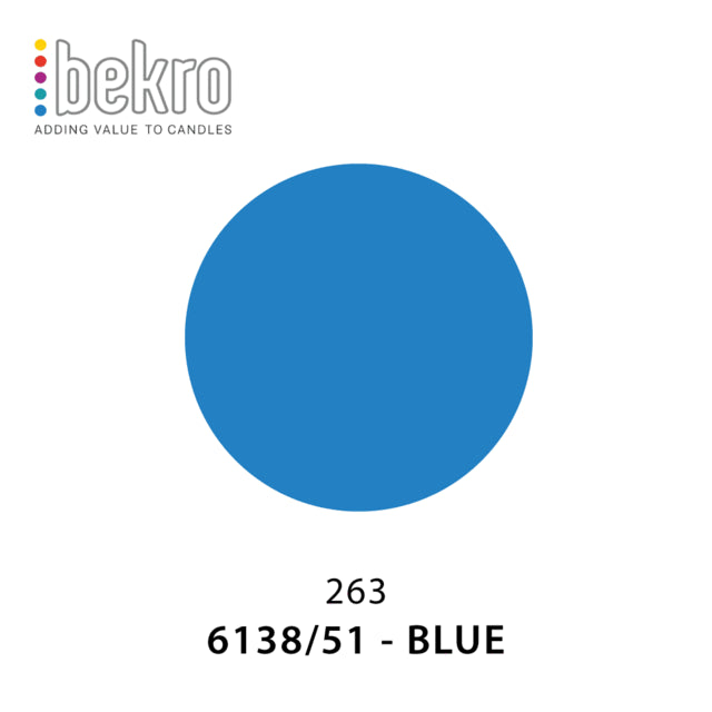 Bekro Dye - 6138-51 - Blue Candle Dye