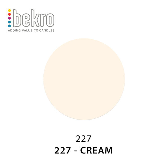 Bekro Dye - 227 - Cream Candle Dye