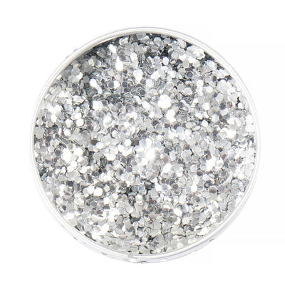 Silver Biodegradable Cosmetic Glitter