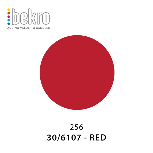Bekro Dye - 30-6107 - Red Candle Dye