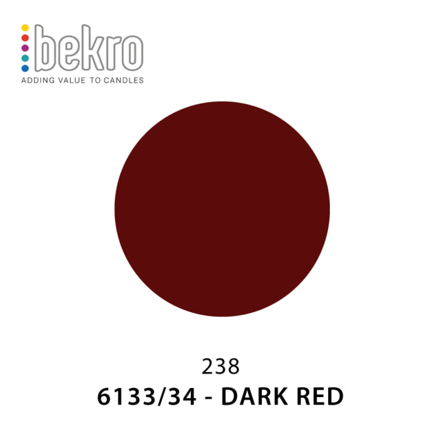 Bekro Dye - 6133-34 - Dark Red Candle Dye