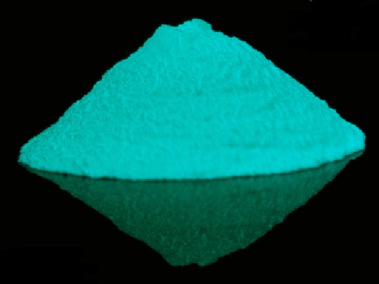 Blue Green GLOW IN THE DARK Pigment