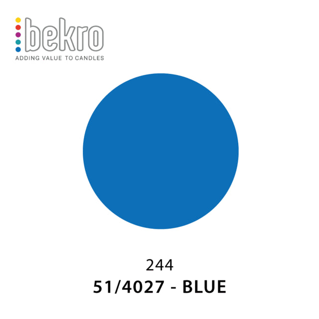 Bekro Dye - 51-4027 - Blue Candle Dye