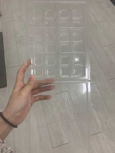 Large 6 x 4 cell Clamshell for Wax Melts