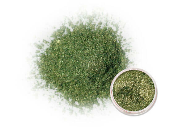Olive Green Mica Powder