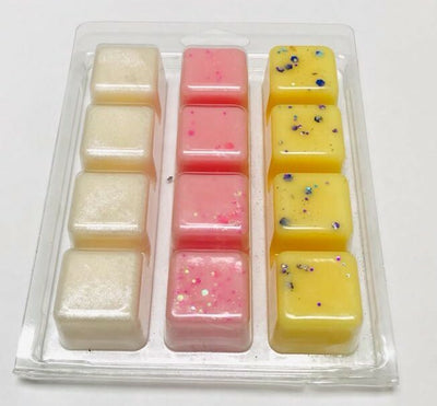 (3 x 4 Trio) Cube Clamshell for Wax Melts