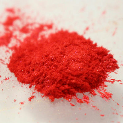 Flash Scarlet Synthetic Mica
