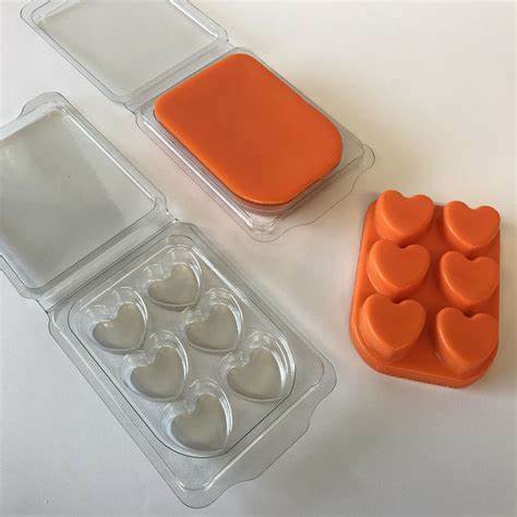 Heart Clamshell for Wax Melts