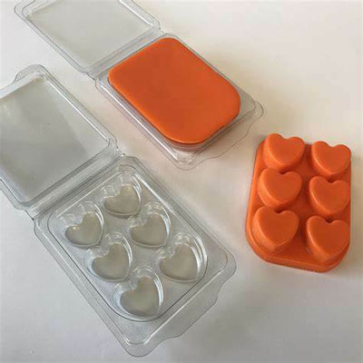 Heart Clamshell for Wax Melts