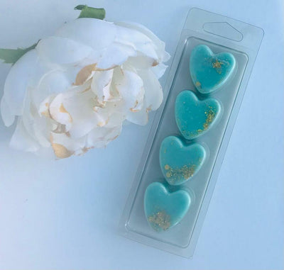 4 Hearts Oblong Clamshell for Wax Melts