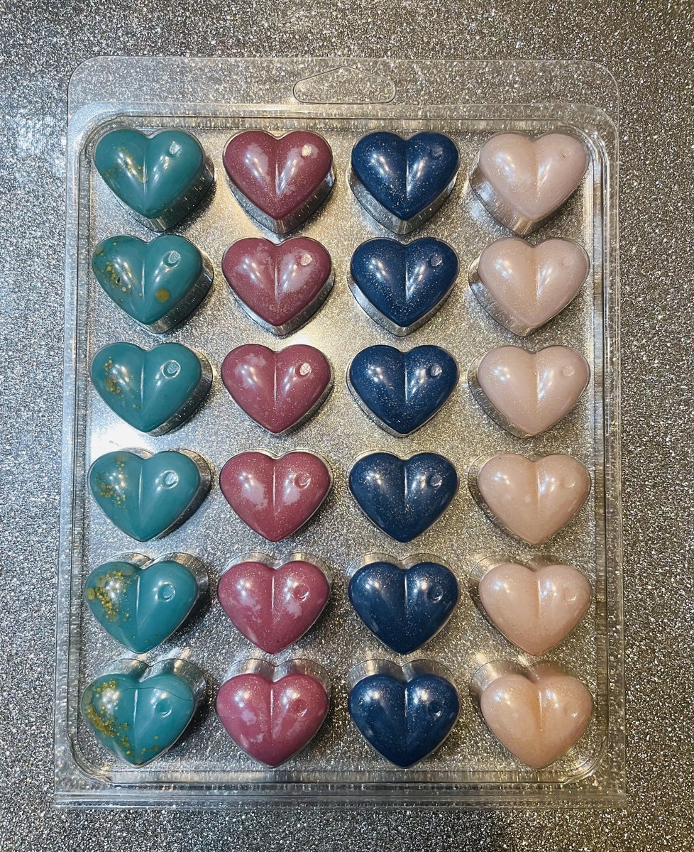 Love Heart Clam Shell Wax Melt