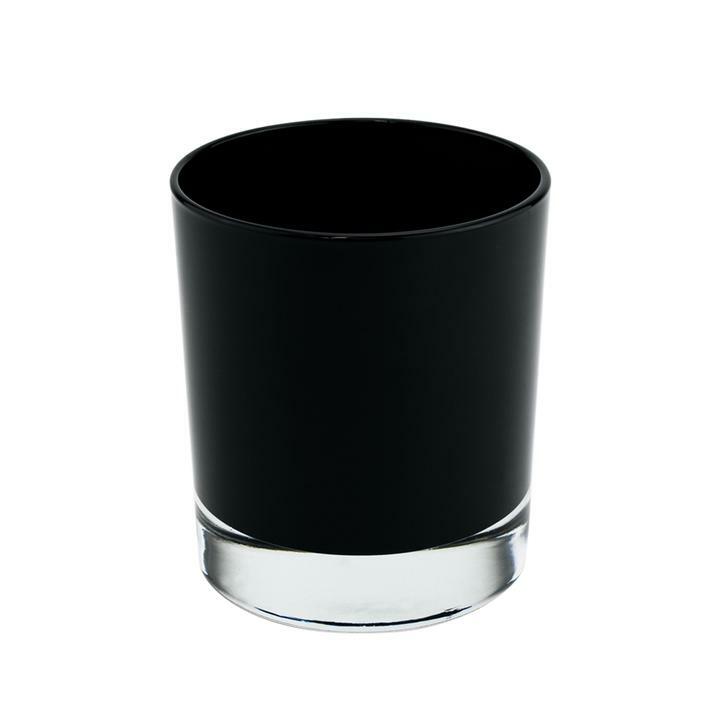 30cl LUCY Glass - Internally Black Gloss