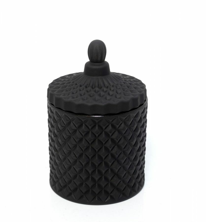 30cl GEO Candle Glass - Matt Black