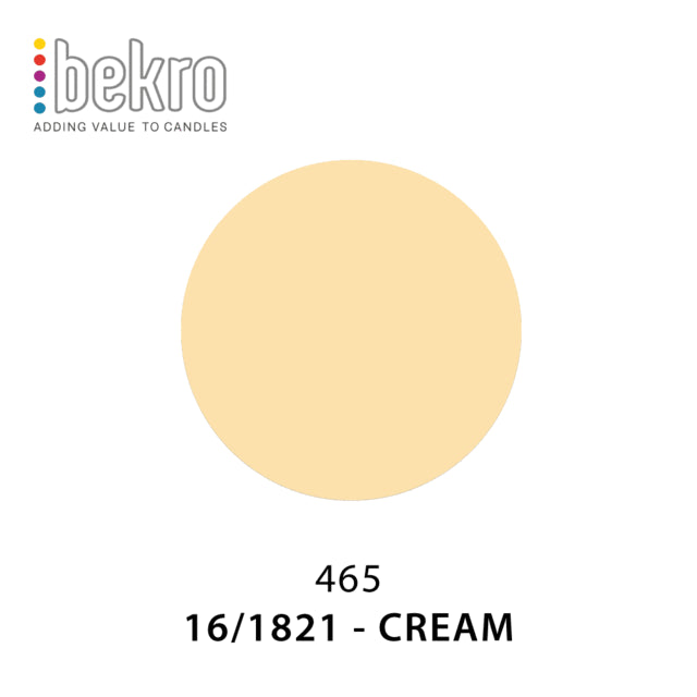 Bekro Dye - 16-1821 - Cream Candle Dye