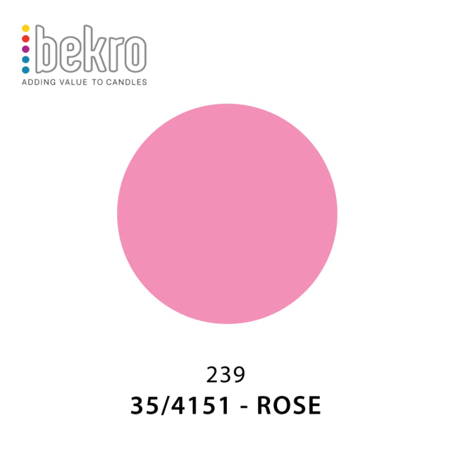 Bekro Dye - 35-4151 - Rose Candle Dye