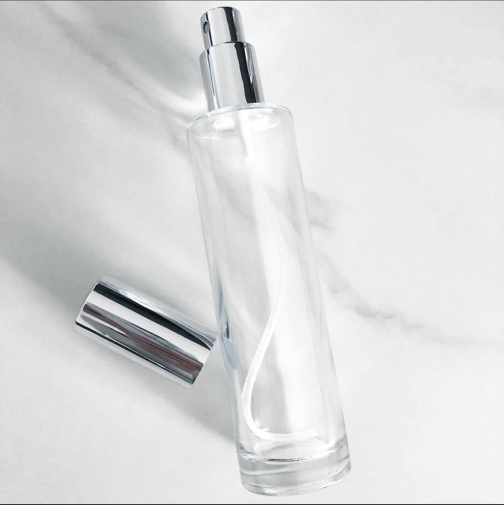 100ml round glass-frosty room spray bottle – Craftastik