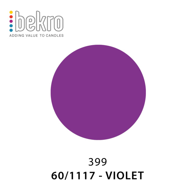 Bekro Dye - 60-1117 - Violet Candle Dye